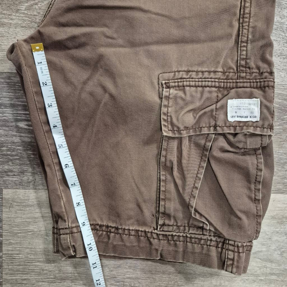 Men's Levi's Brown Cargo Shorts Waist 29 - Picture 7 of 7